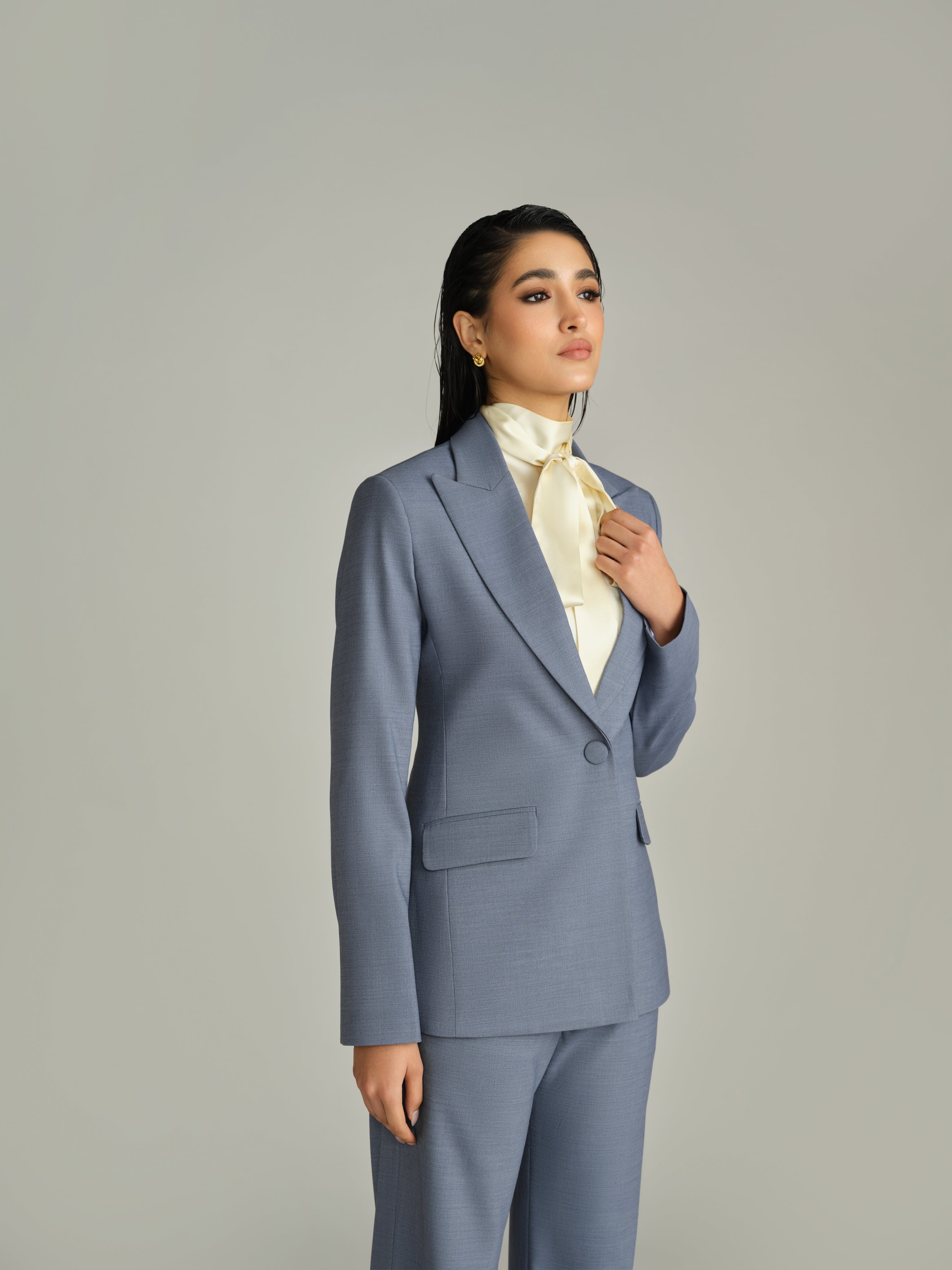 Blue Suiting Blazer