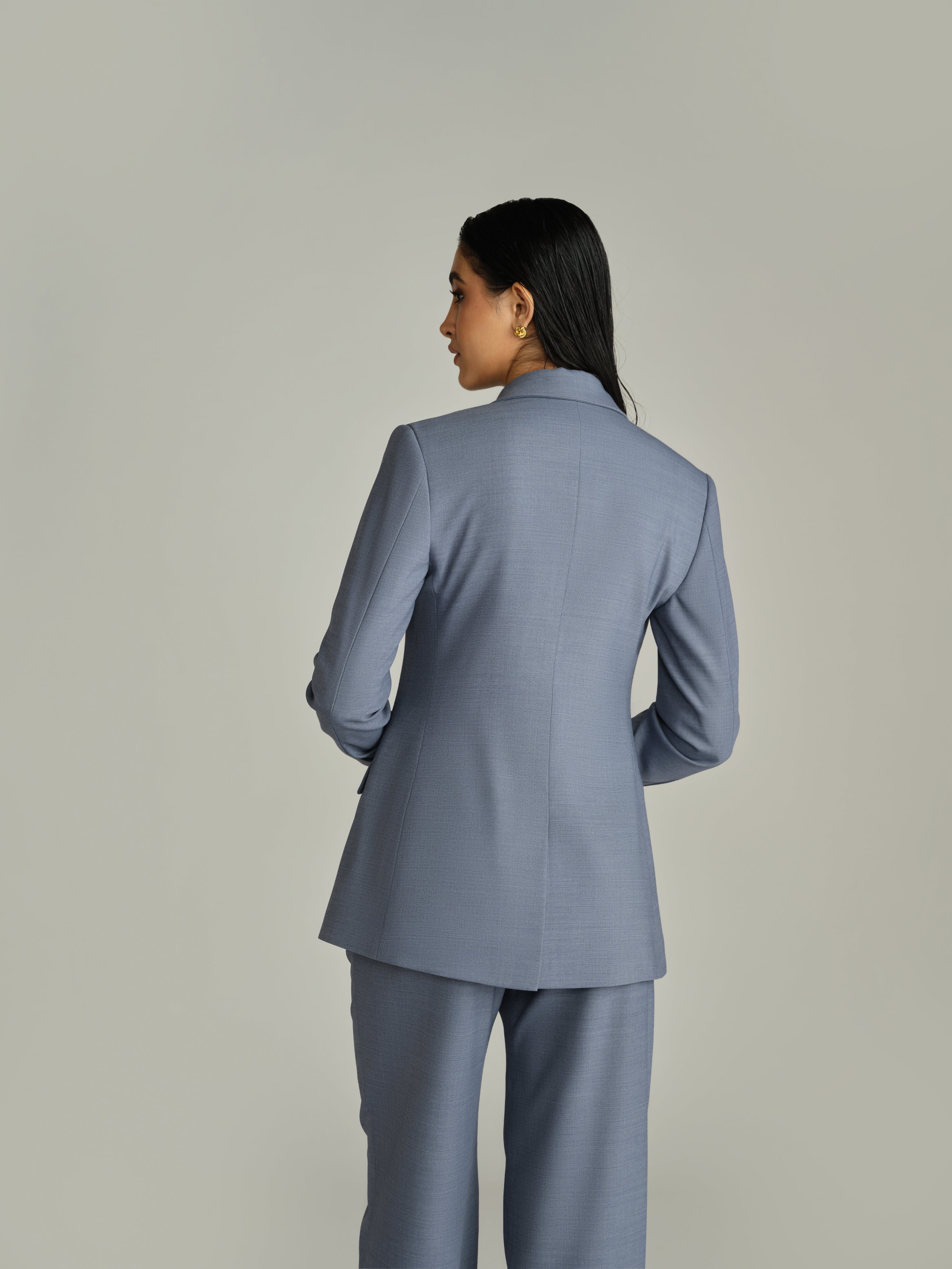 Blue Suiting Blazer