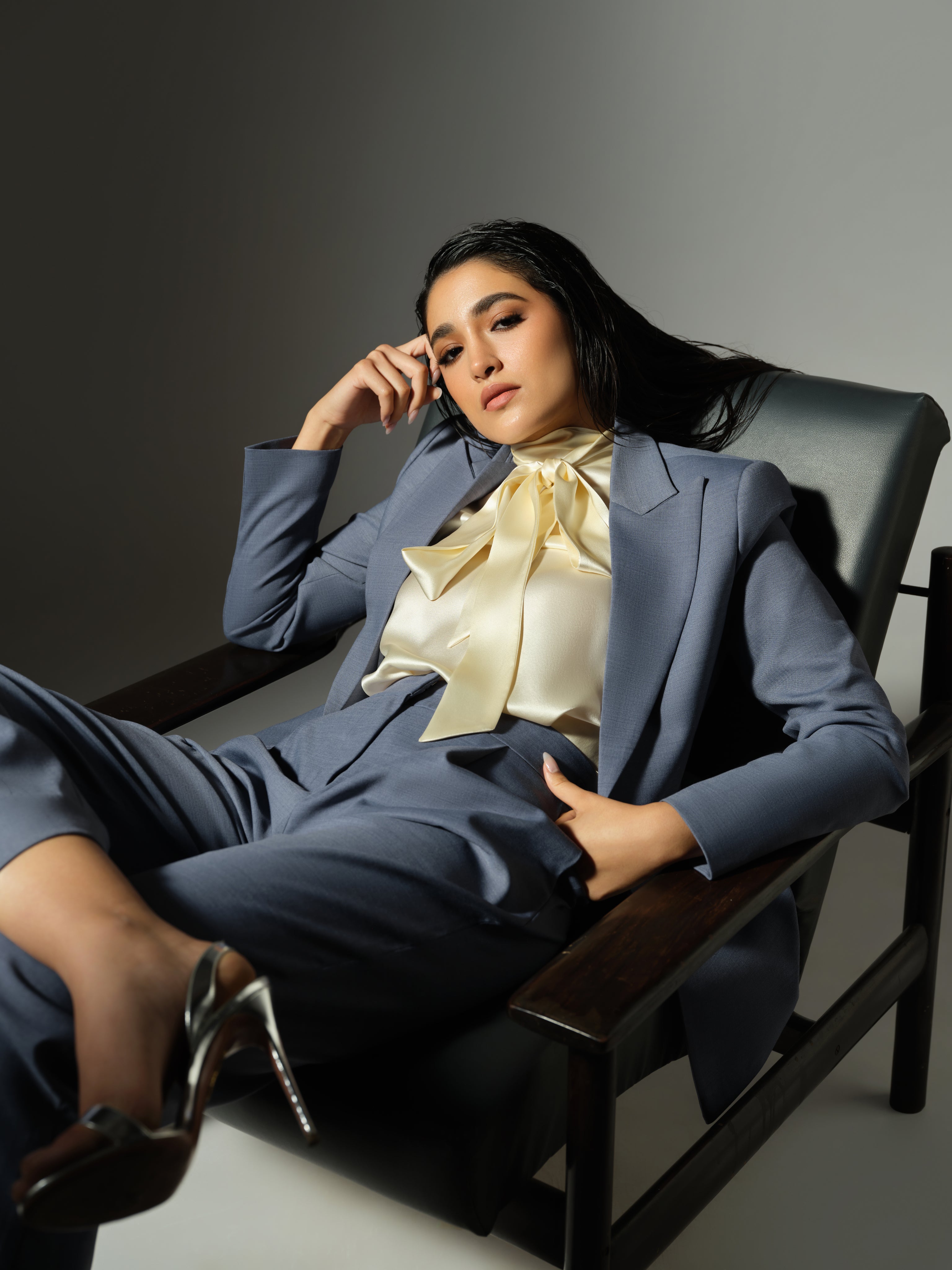 Blue Suiting Blazer