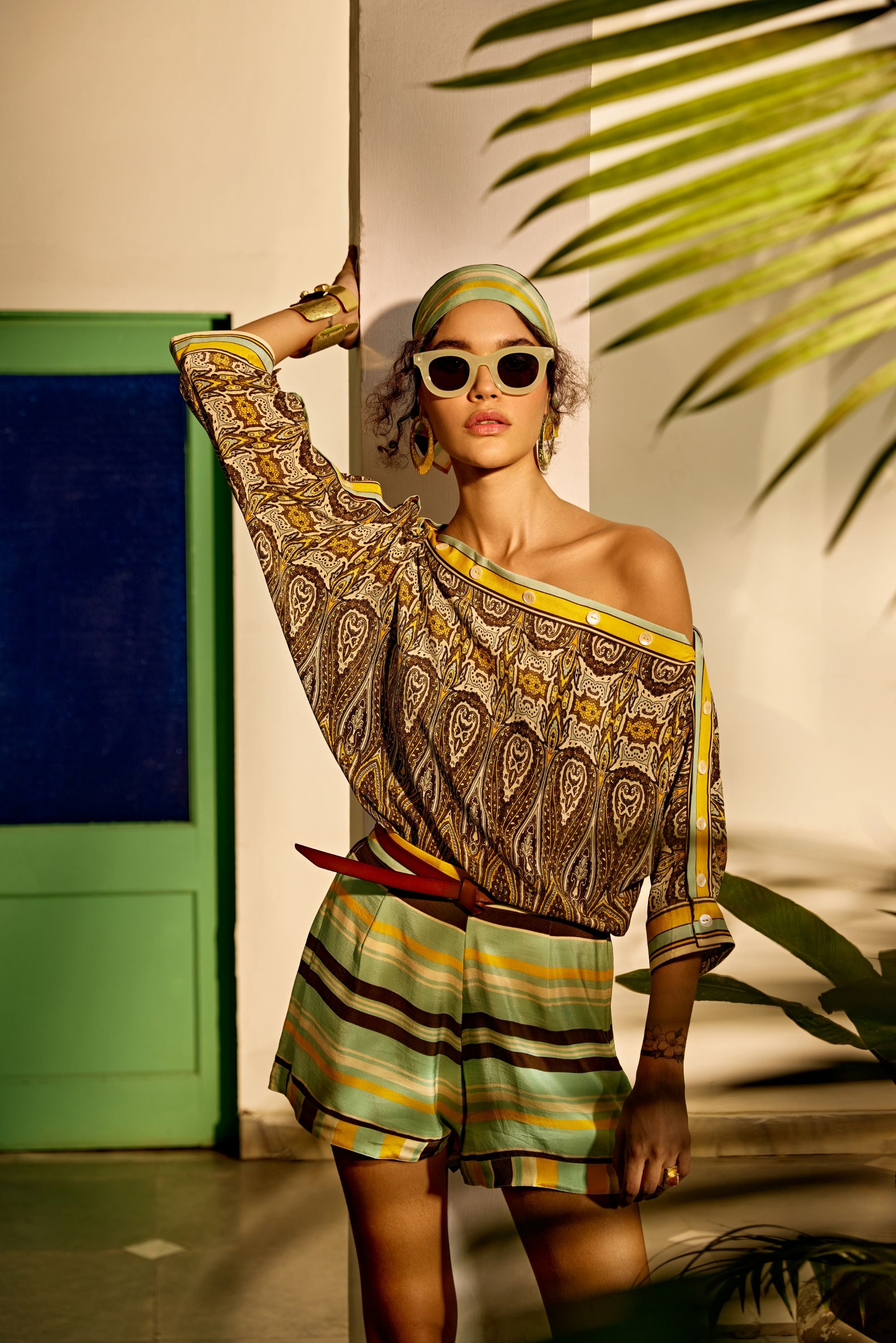 IVY SHIRT & OLIVIA SHORTS