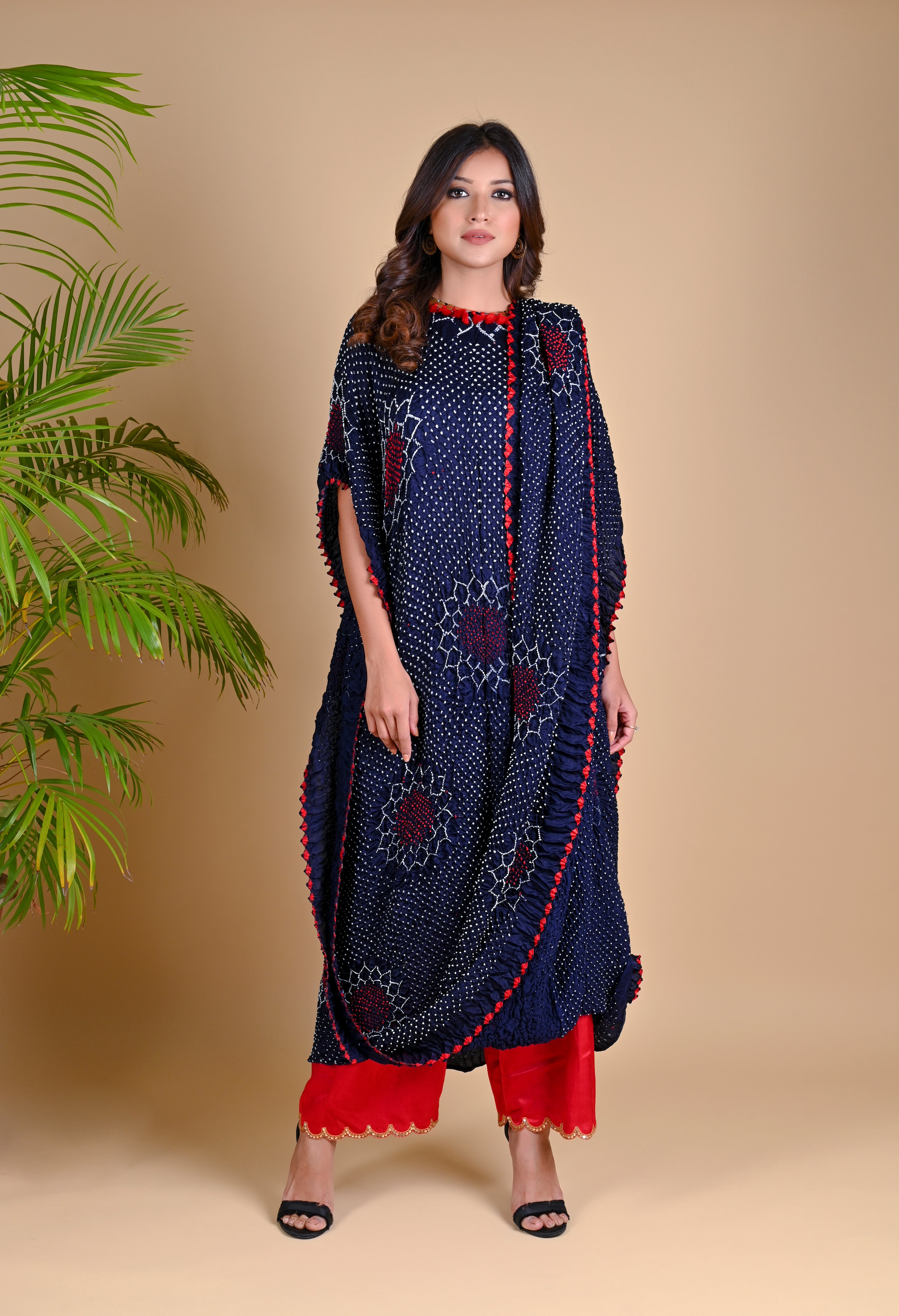 DRAPE DRESS - VALLEY OF FLOWERS