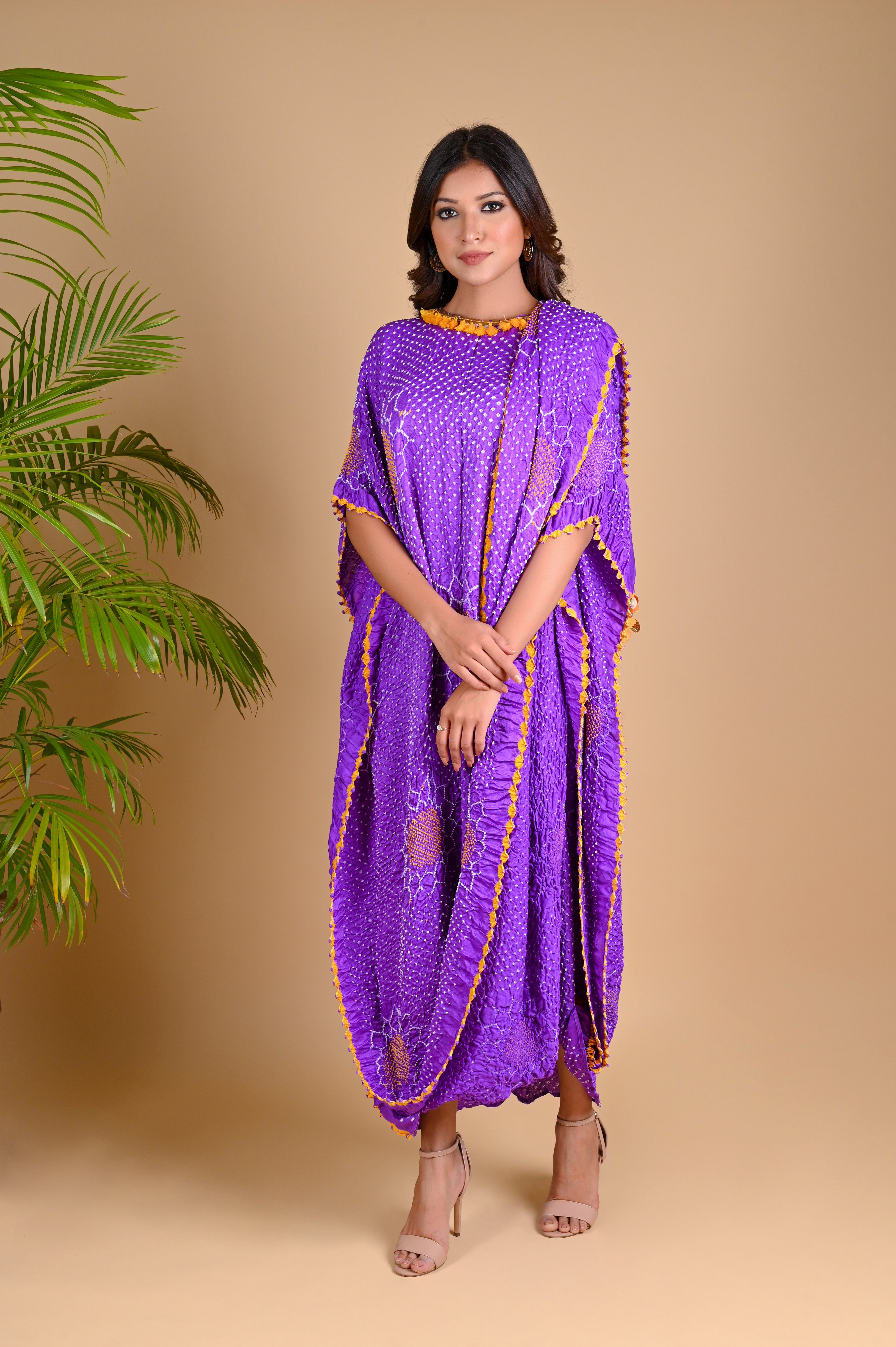 DRAPE DRESS - VALLEY OF FLOWERS