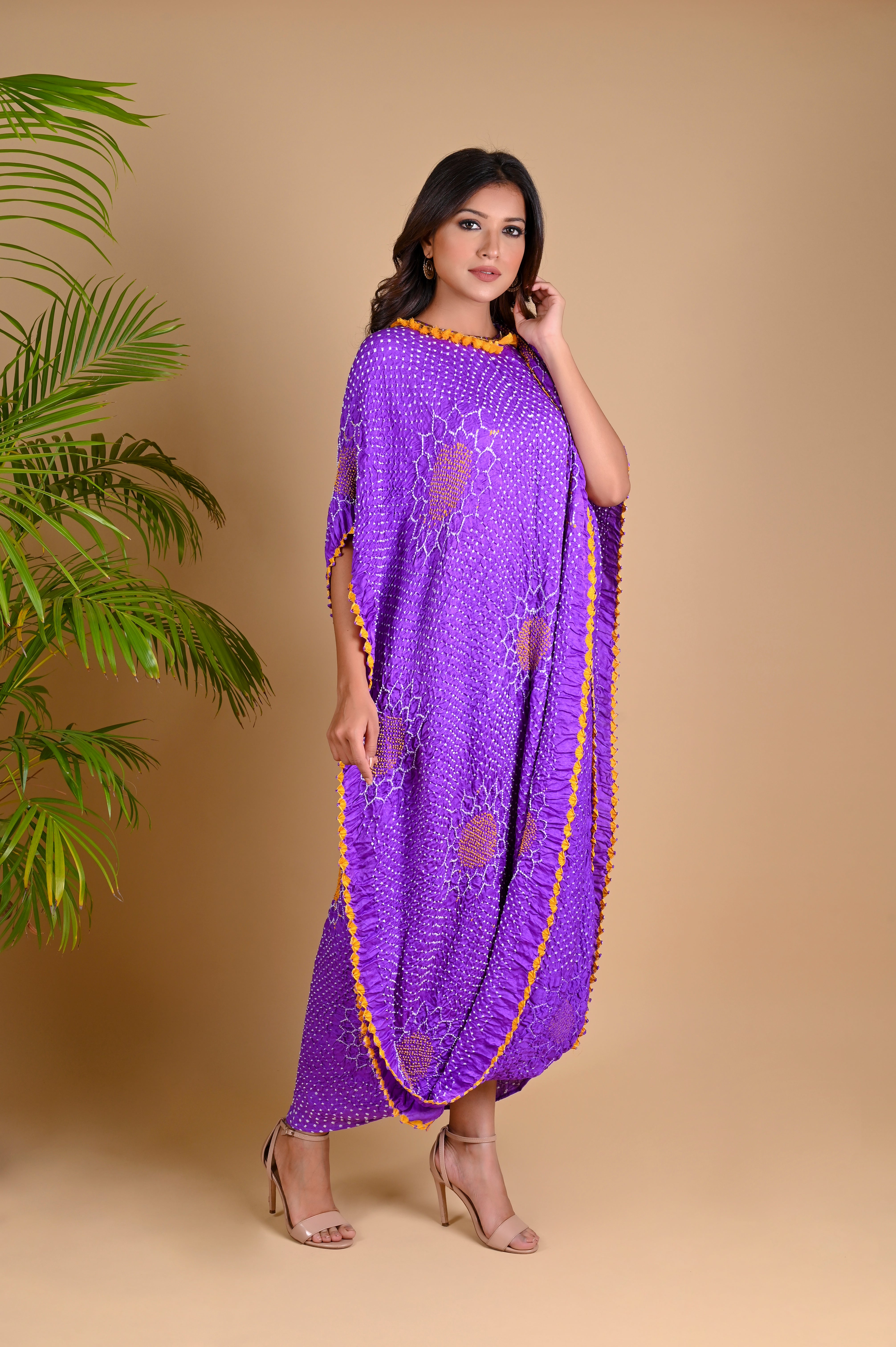 DRAPE DRESS - VALLEY OF FLOWERS