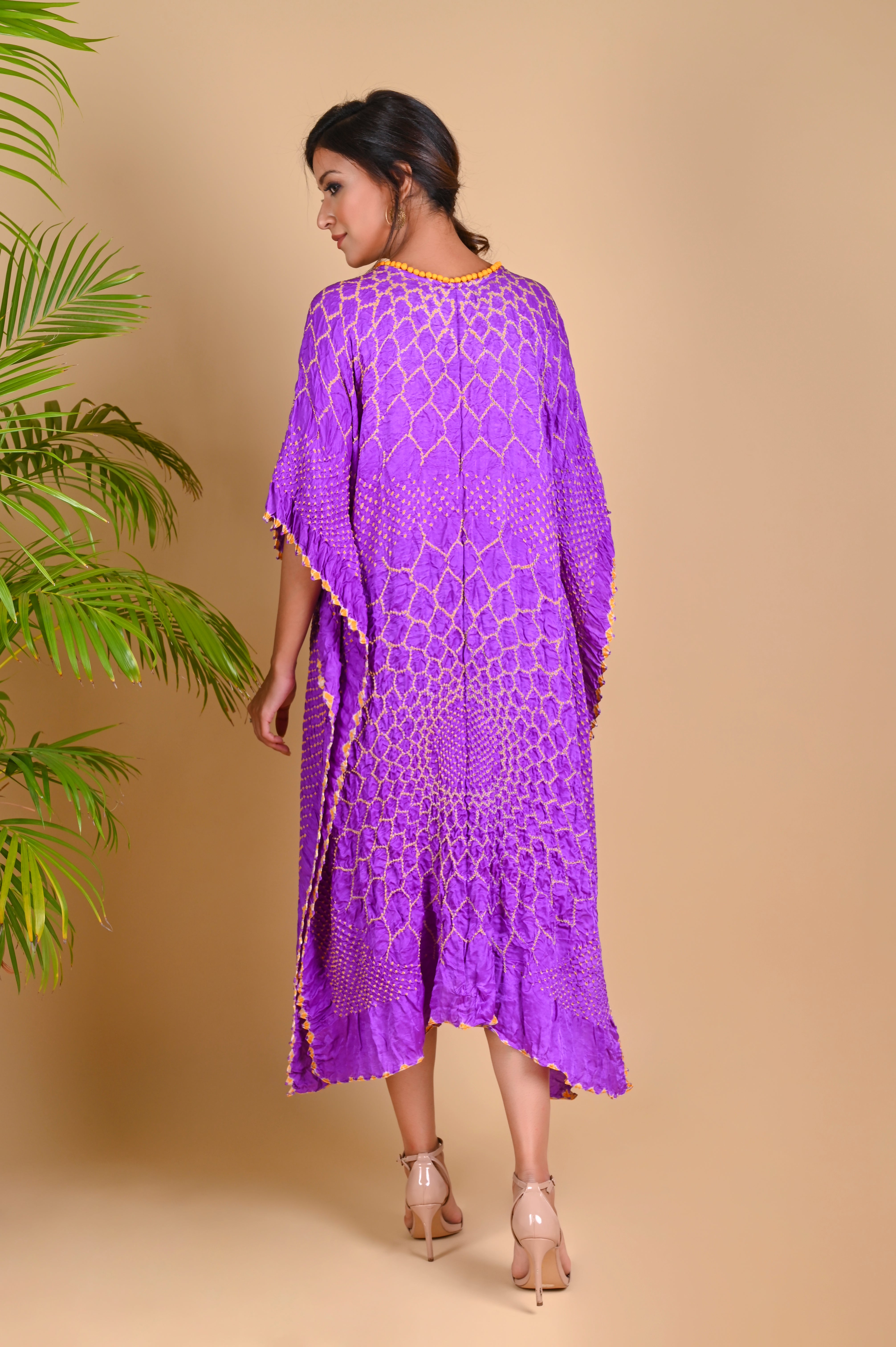 THREE FLOWERS KAFTAN