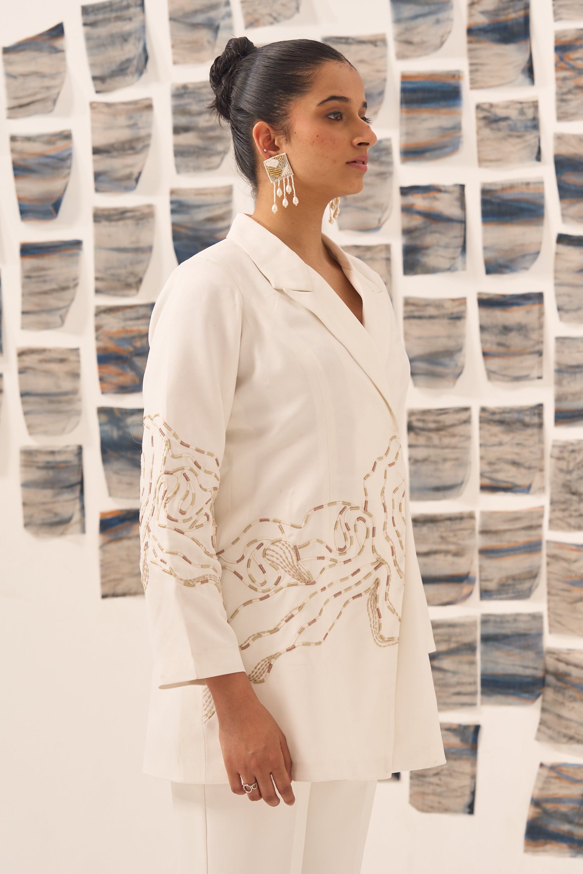 White Dori Blazer