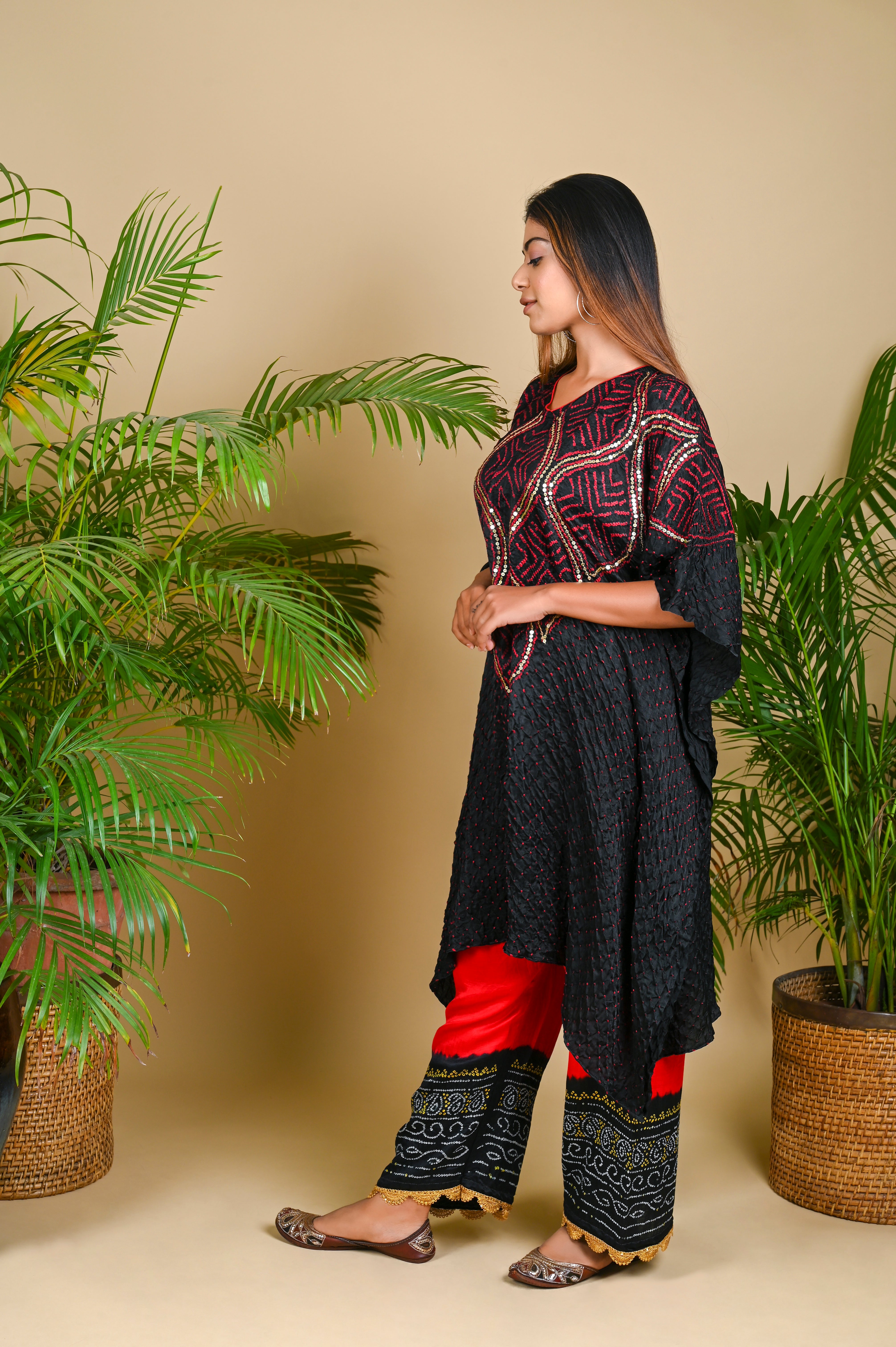 WAVE SEQUENCE KAFTAN