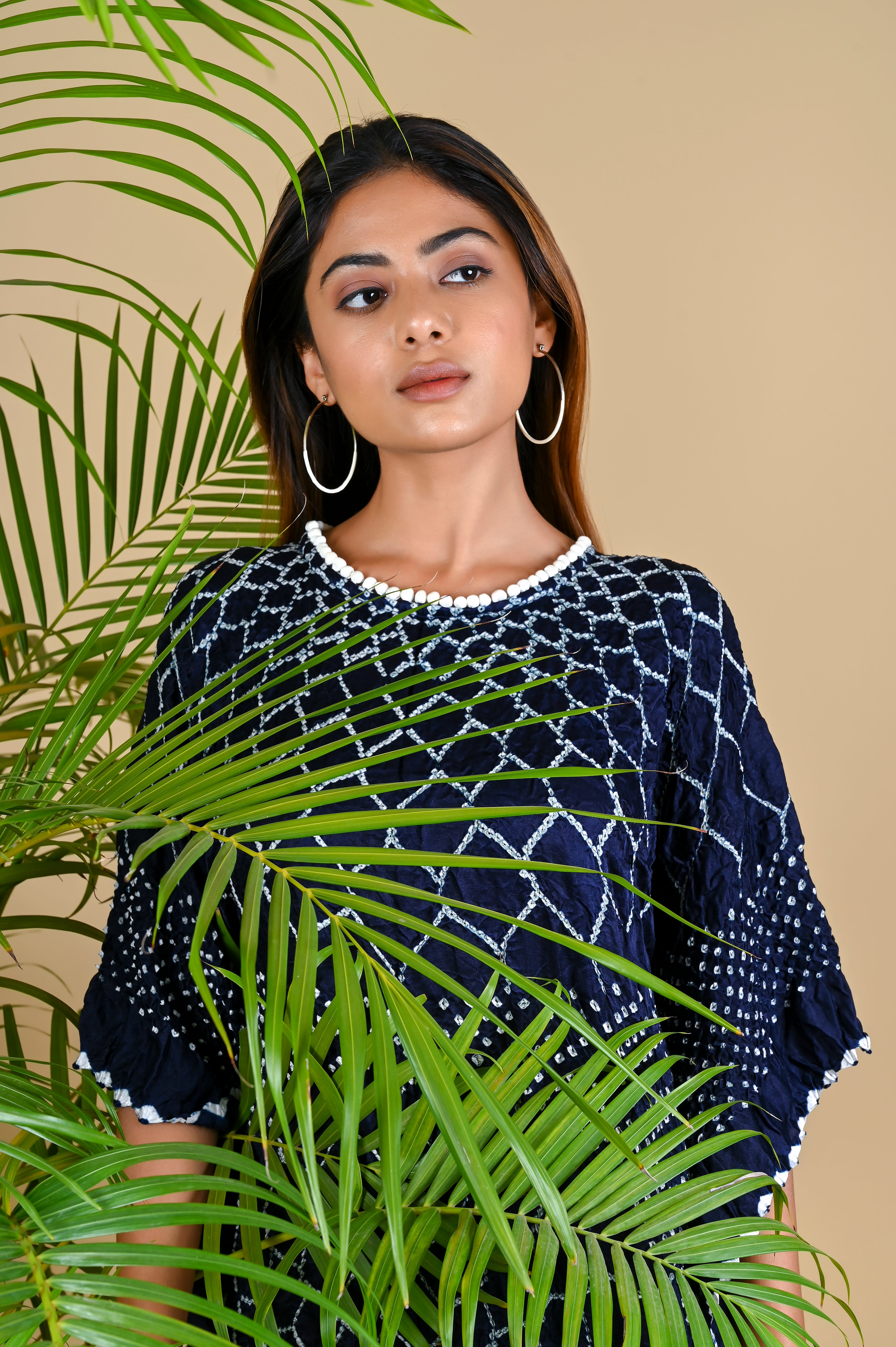 THREE FLOWERS KAFTAN