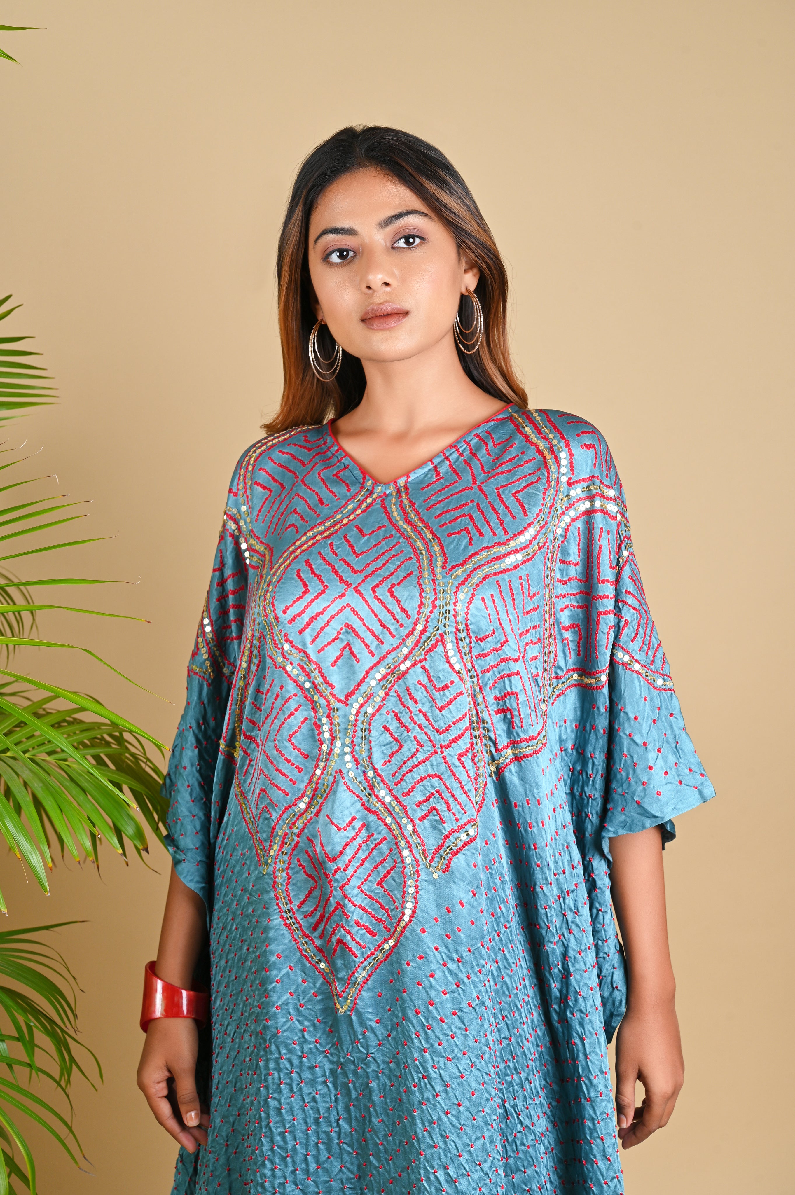WAVE SEQUENCE KAFTAN