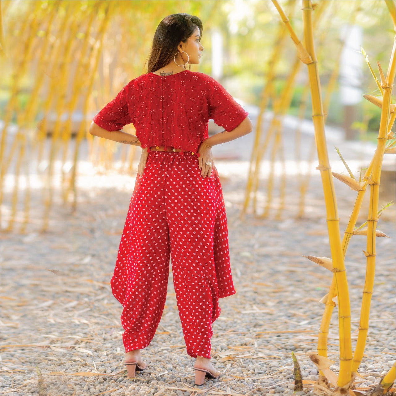 BANDHANI WRAP DHOTI