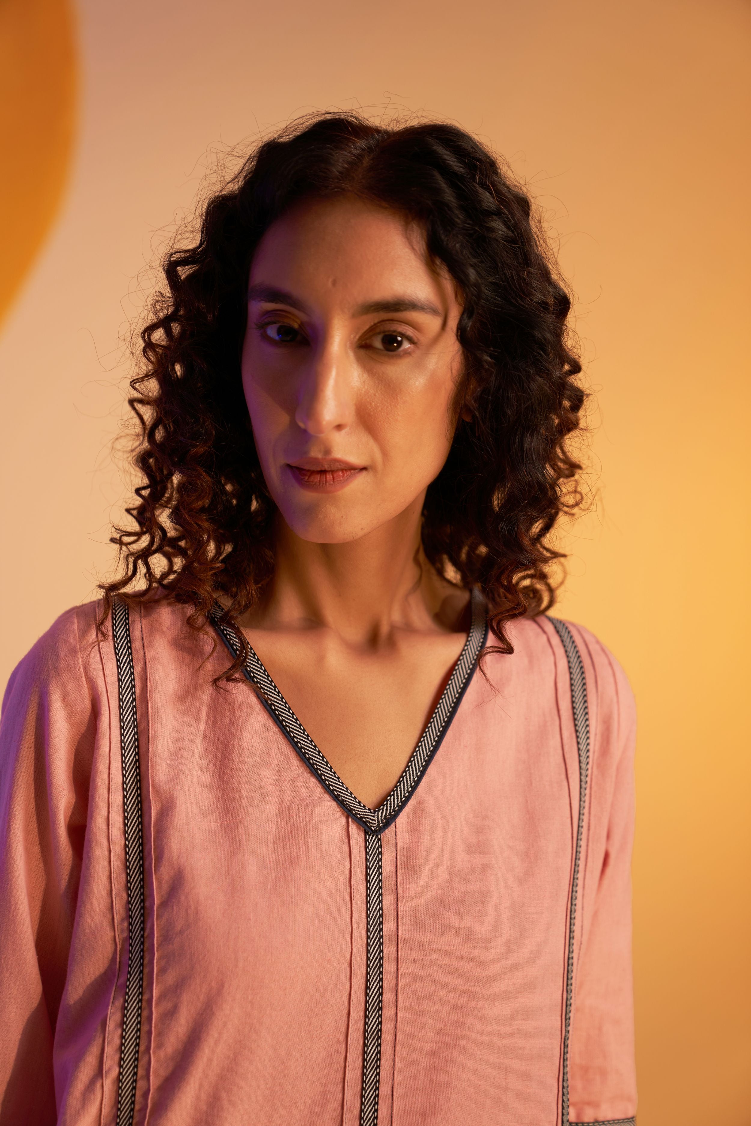 MAZE KURTA SET