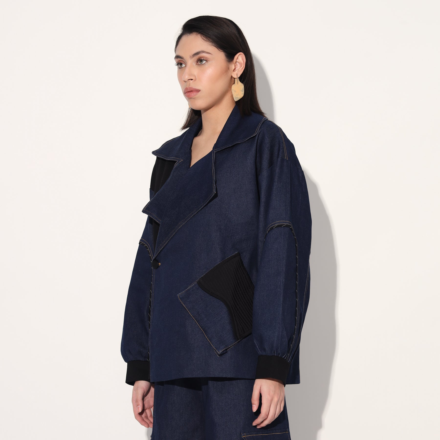 DENIM OVERSIZE JACKET